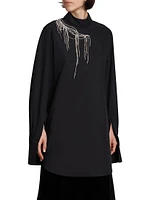 Corso Rhinestone Cotton Tunic Shirt