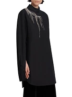 Corso Rhinestone Cotton Tunic Shirt