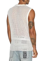 Networth Cotton Mesh Tank Top