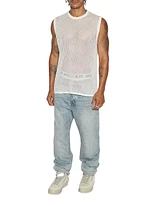 Networth Cotton Mesh Tank Top