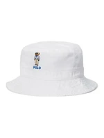 Boy's Polo Bear Bucket Hat