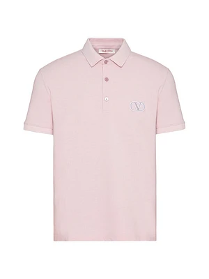 Cotton Pique Polo Shirt