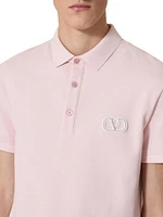 Cotton Pique Polo Shirt