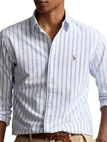 Striped Cotton Oxford Shirt