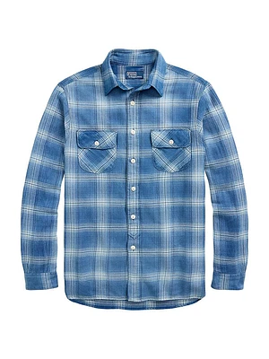 Check Long-Sleeve Sport Shirt