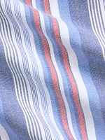 Colorblocked Stripe Oxford Short-Sleeve Sport Shirt