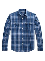 Check Long-Sleeve Sport Shirt