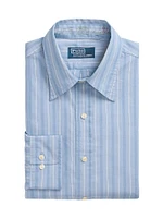 Striped Cotton Dress Shirt