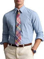 Striped Cotton Dress Shirt