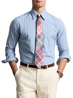 Striped Cotton Dress Shirt