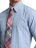 Striped Cotton Dress Shirt