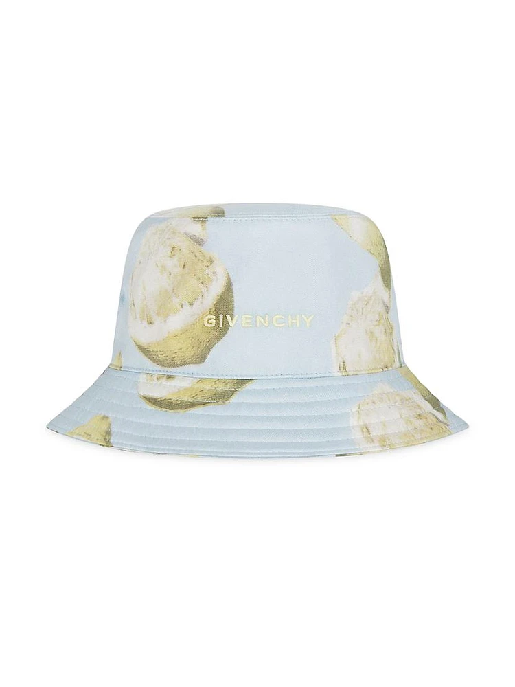 Printed Bucket Hat Silk