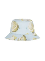 Printed Bucket Hat Silk