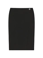 Skirt Wool with 4G Detail