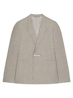 Slim Fit Jacket Wool