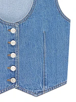 Voyou Waistcoat Denim