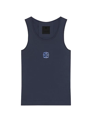 Slim Fit 4G Liquid Tank Top Cotton