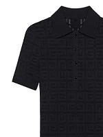 Slim Fit Polo 4G Jacquard