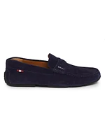 Palven Suede Penny Loafers