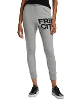 Logo Cotton Crop Sweatpants