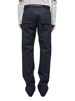 Utility Straight-Leg Jeans