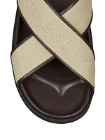 G Plage Flat Sandals Canvas