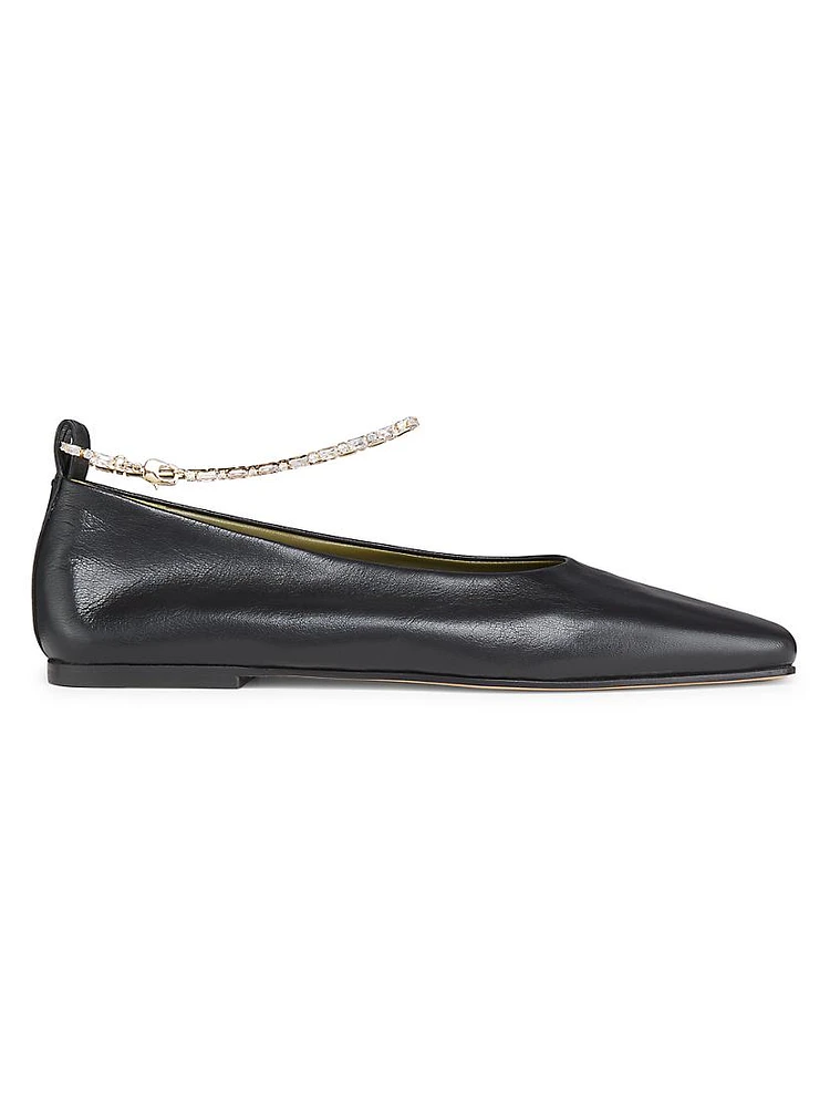 Augusta Leather Ballet Flats