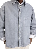 Boulanger Denim Button-Front Shirt