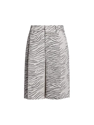 Jacquard Zebra Shorts