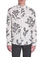 Simon Floral Cotton Shirt