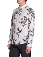 Simon Floral Cotton Shirt