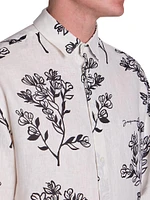 Simon Floral Cotton Shirt