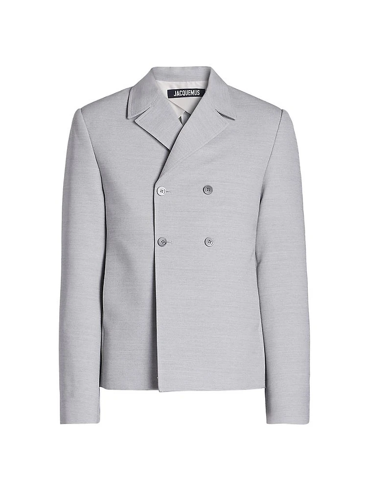 La Veste Giacca Double-Breasted Blazer