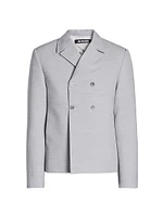 La Veste Giacca Double-Breasted Blazer