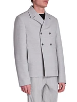 La Veste Giacca Double-Breasted Blazer