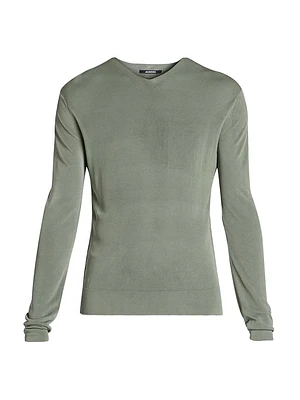 La Maille Paseo V-Neck Sweater