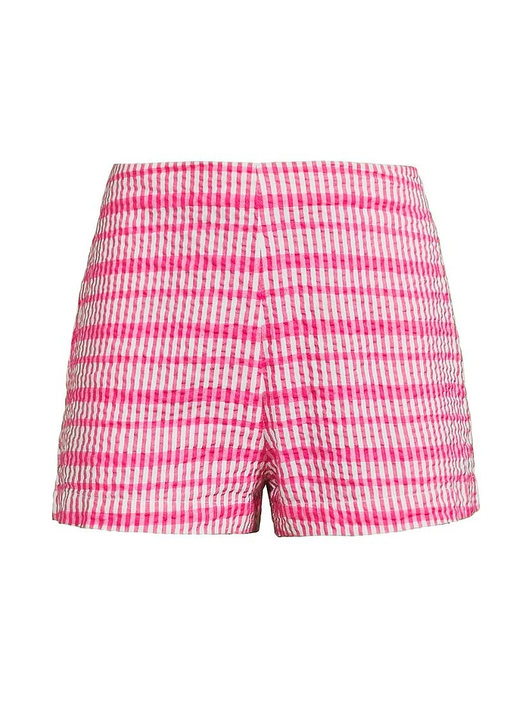 Sbarra Stripe Cotton Shorts