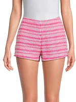 Sbarra Stripe Cotton Shorts