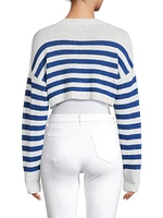 Rodrigo Striped Crop Cardigan