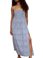 Rafael Cotton-Linen Midi-Dress