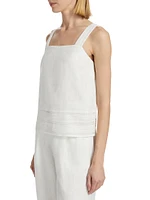 Adelle Linen Tank Top