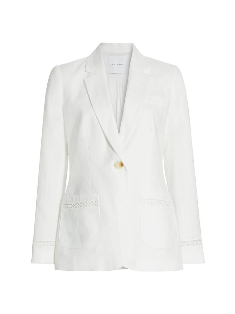 Constance Linen Blazer