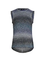 Sequined Gradient Top