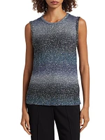 Sequined Gradient Top