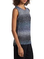 Sequined Gradient Top