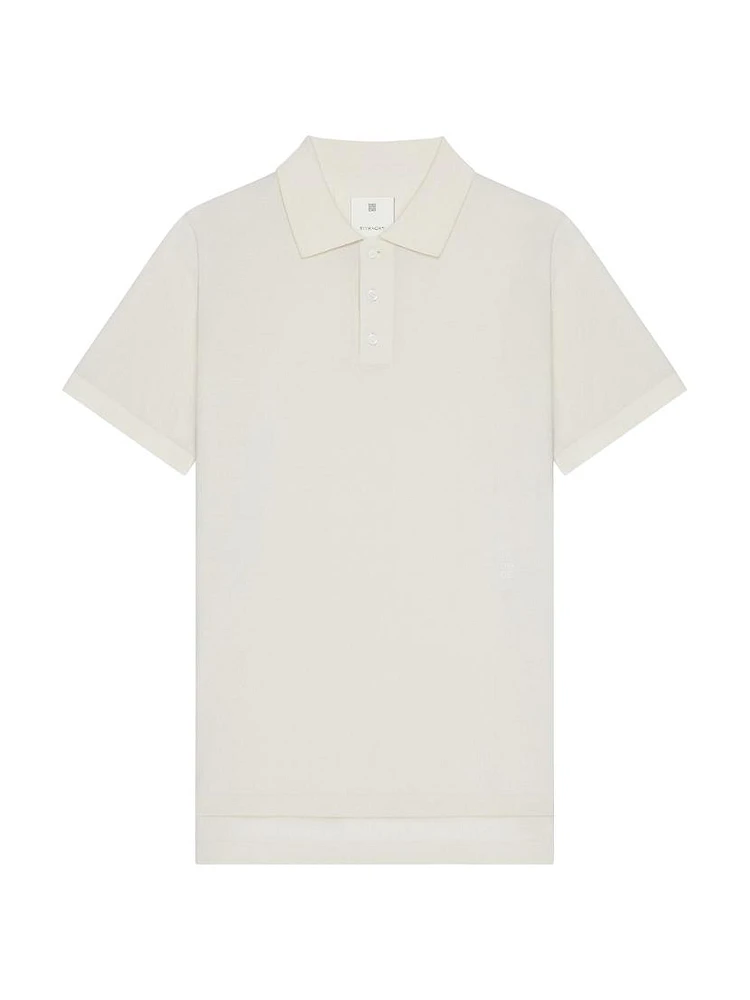 Plage Polo Shirt Cotton and Silk