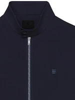 Plage Harrington Jacket Wool Poplin with 4G Detail