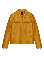 Jacket in Grained Leather