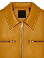 Jacket in Grained Leather