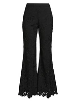 Shiela Beaded Lace Flare Pants